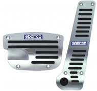 Накладки на педали SPARCO STRIP 4 матовый черный