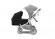 Городская детская коляска Thule Sleek + Bassin Charcoal Grey, серый