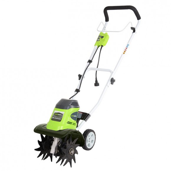 Электрический культиватор GreenWorks GTL9526